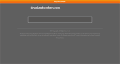 Desktop Screenshot of drunkenbombers.com